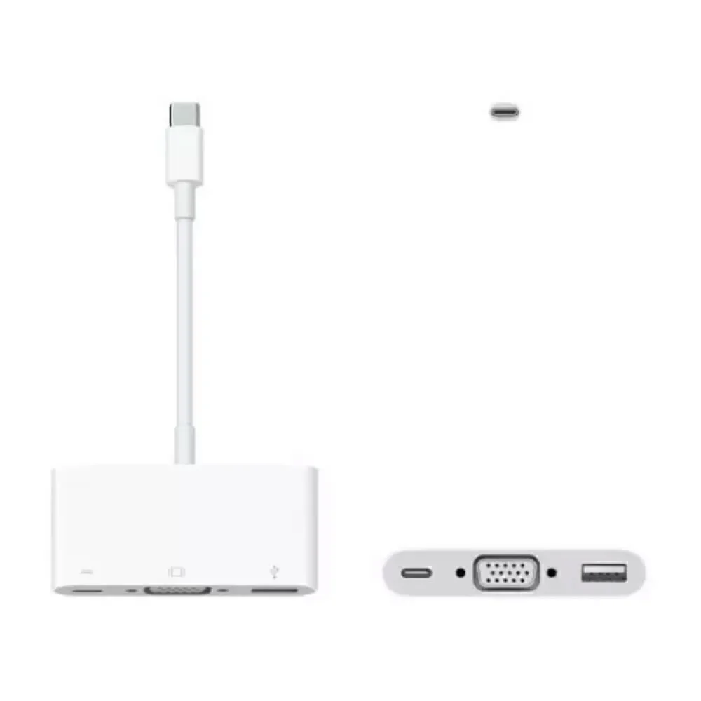 Apple USB-C VGA Multiport Adapter in White - AUTHENTIC + SEALED!